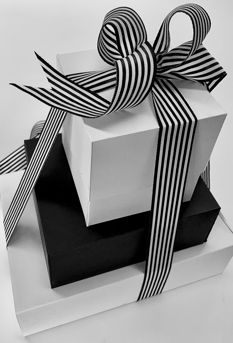 Black and White Stripe range